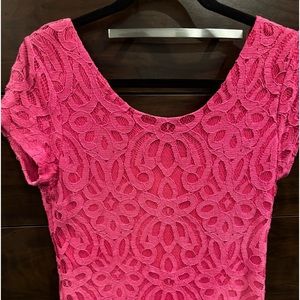 Banana Republic lace blouse